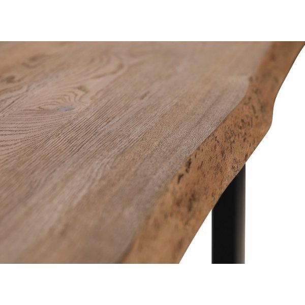 Forest Wave matbord med U-ben - Brunoljad ek - 260 cm