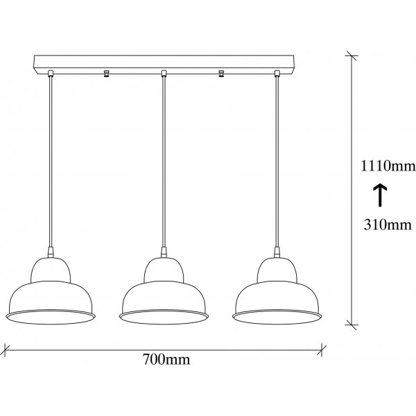 Plafonnier Bergame 180-S1 - Laiton Plafonnier Bergame 180-S1 - Laiton