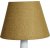 Grovlinne lampskrm 23/18 | H18 cm - Honung
