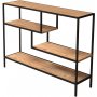 Hernes avlastningsbord 100 x 28 cm - Ek/svart