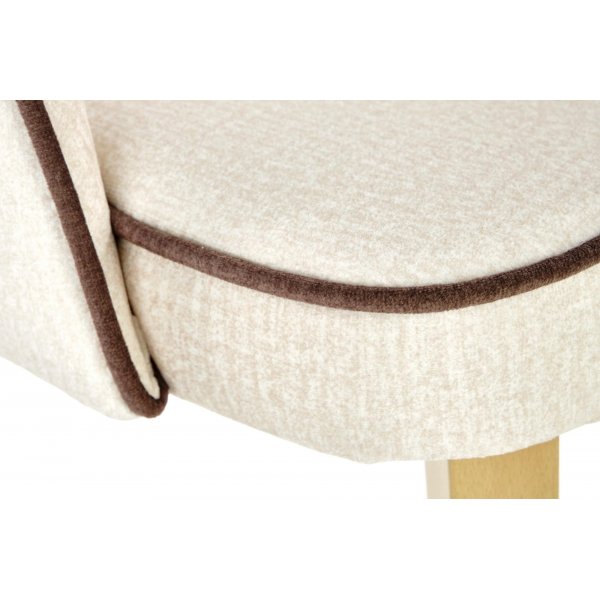 Fauteuil Lungo - Blanc crème Fauteuil Lungo - Blanc crème