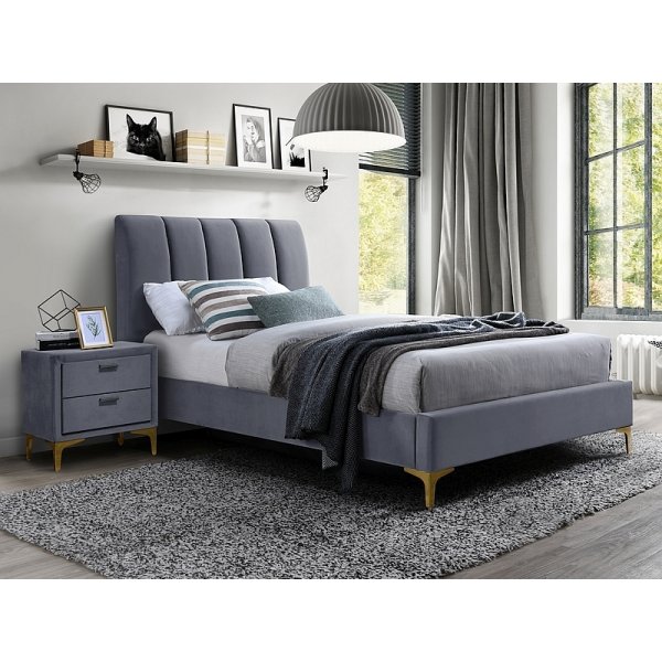 Mirage 90x200 cm sngram i gr sammet