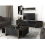 Veyron soffbord 103,8 x 60 cm - Svart/guld