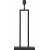 Pied de lampe tige - Noir - 61 cm