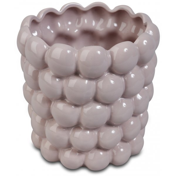 Kruka Big Bouble H16 cm - Rosa