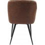 Fauteuil in bruin PU - Lamar