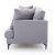 Hedlunda 3-sits XL soffa - Gr + Flckborttagare fr mbler