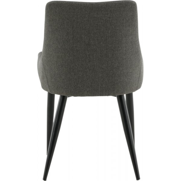 Paradis matstol - M�rkgr�/svart