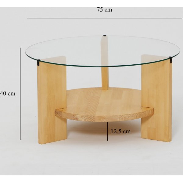 Table basse Armand 75 cm - Chne