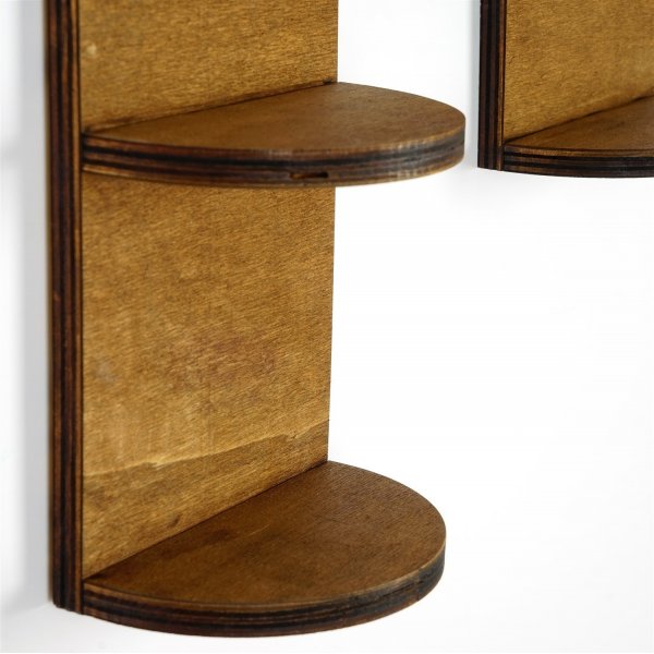 Rafa wandplank 259 Walnoot