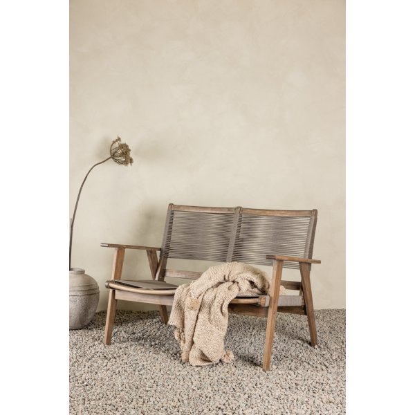 Little John 2-sits soffa - Brun