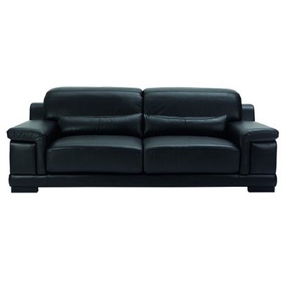 Edsta 3-sits soffa - Svart