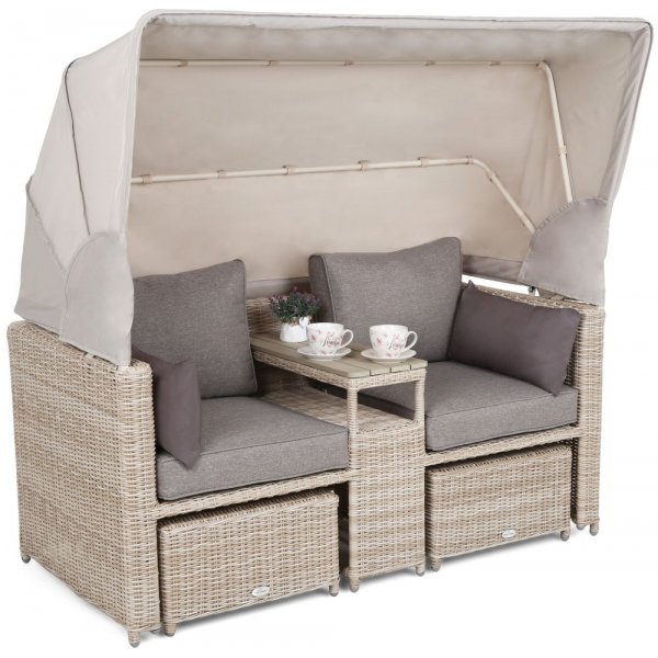 Sandhamn loungesoffa i konstrotting - Natur Sandhamn loungesoffa i konstrotting - Natur