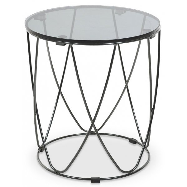 Bromsta lampbord - Sotat glas