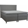 Accent boxbed sng med frvaring - 160 x 200 cm - Beige