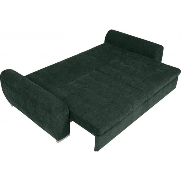 Gaspar 3-sits bäddsoffa - Grön Gaspar 3-sits bäddsoffa - Grön