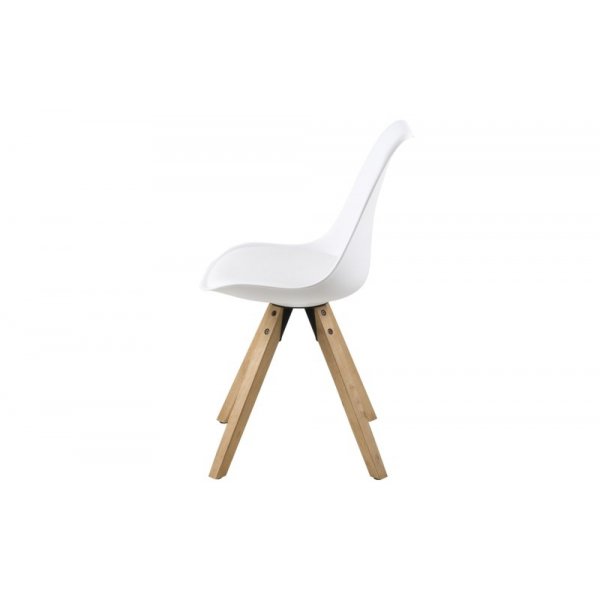 Dima matstol - Vit/ek