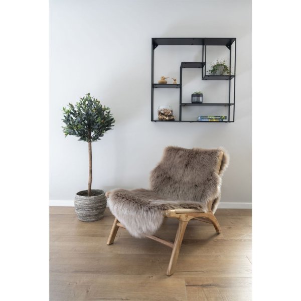 Derby Fauteuil - teak/rotan