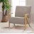 Fauteuil Larus - Gris/chne