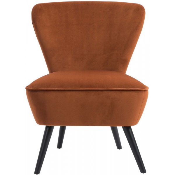 Moby fåtölj - Rost/svart Moby fåtölj - Rost/svart