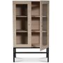 Carl vitrinskp lgt (Highboard) - Whitewash + Mbeltassar