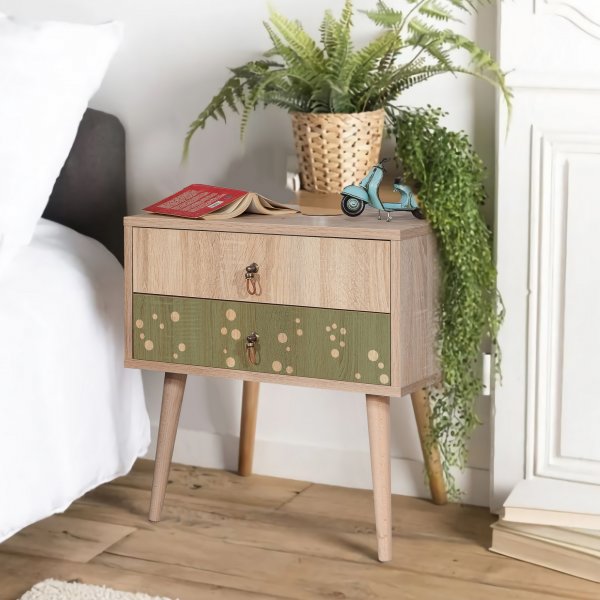 Table de chevet City Dino - Beige Table de chevet City Dino - Beige