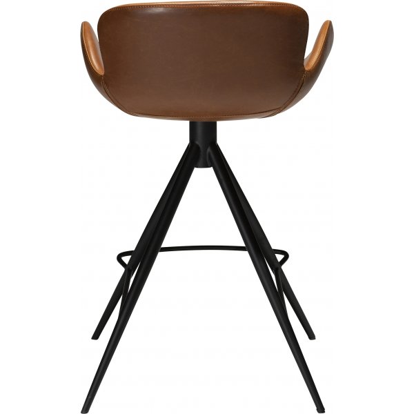 Tabouret de bar Gaia - PU marron