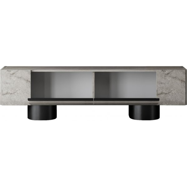 Bohem TV-bänk - Travertin/svart Bohem TV-bänk - Travertin/svart