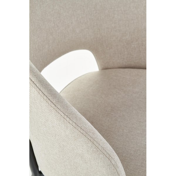Stol beige med svarta ben - Cadeira + Textilrengöring för möbler Stol beige med svarta ben - Cadeira + Textilrengöring för möbler