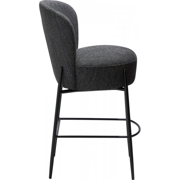 Orbit counterstol - Svart bouclé Orbit counterstol - Svart bouclé