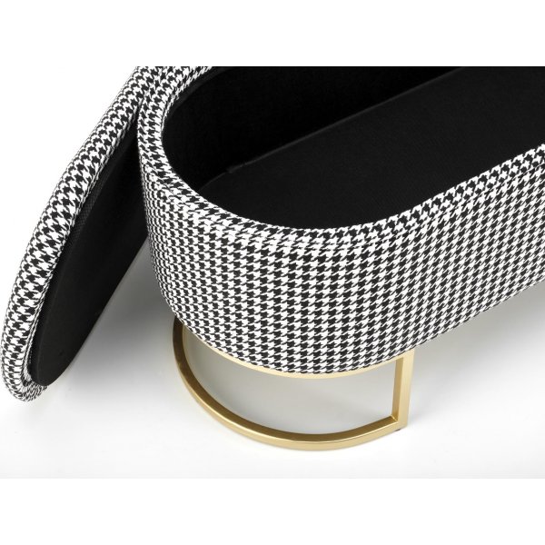 Banc Harmony - Noir/blanc/or Banc Harmony - Noir/blanc/or