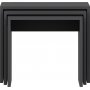Nebes satsbord 45/50/55 x 36/38/40 cm - Antracit
