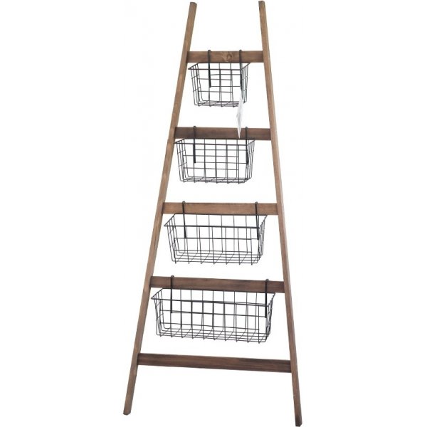 Miles ladderplank - Eiken/zwart Miles ladderplank - Eiken/zwart