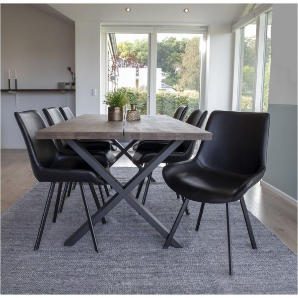 Montpellier Matbord - Rökt ek - 200x95x75 Montpellier Matbord - Rökt ek - 200x95x75