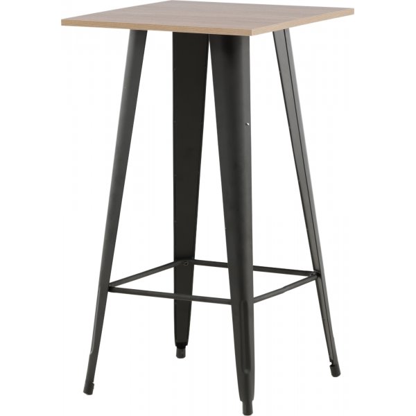 Table de bar Tempe 60 x 60 cm - Noyer