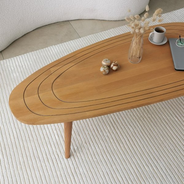 Table basse Sweet 115 x 50 cm - Teck Table basse Sweet 115 x 50 cm - Teck