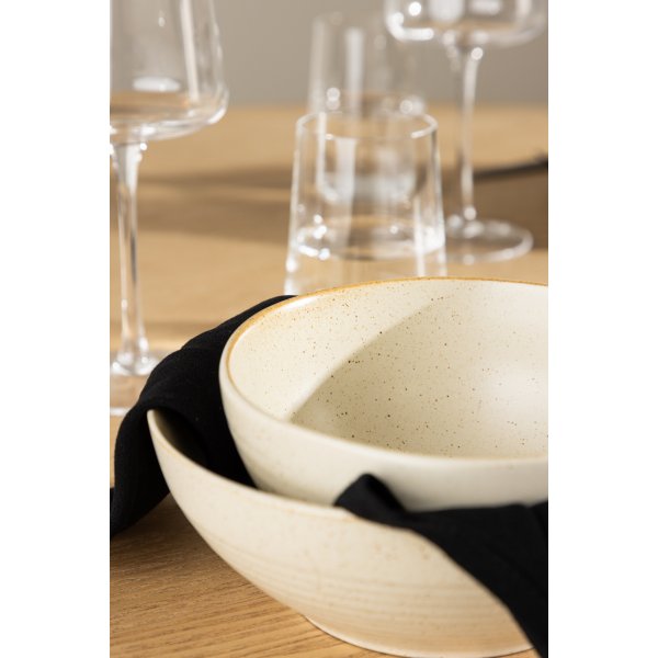 Active skål Ø15 cm - Beige/Svart Active skål Ø15 cm - Beige/Svart