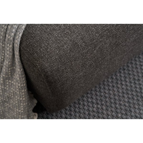 Canapé lit Mane droit - Anthracite Canapé lit Mane droit - Anthracite