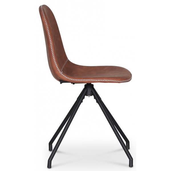 Bridge snurrbar matstol - Vintage PU Bridge snurrbar matstol - Vintage PU