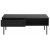 Meny svart soffbord med lda 110x60 cm