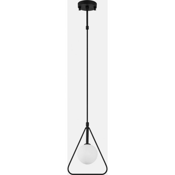 Geometri taklampa 11085 - Svart/vit