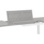 Albany matbord 224 x 100 cm - Gr/Vit