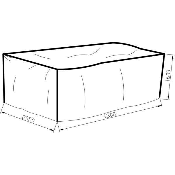 Klas möbelskydd 160 x 130 x 205 cm - Grå Klas möbelskydd 160 x 130 x 205 cm - Grå