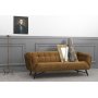 Lulu 3-sits soffa - Guld sammet