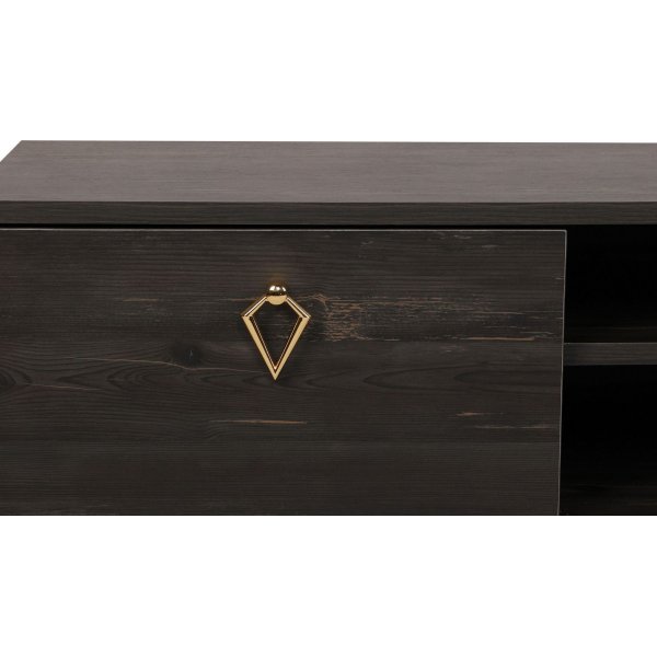 Banc multimdia Posh - Brun fonc