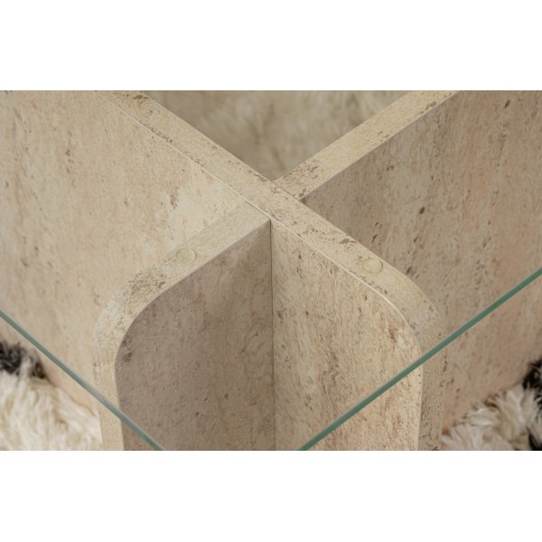 Vetrino soffbord - Travertin/marmor Vetrino soffbord - Travertin/marmor