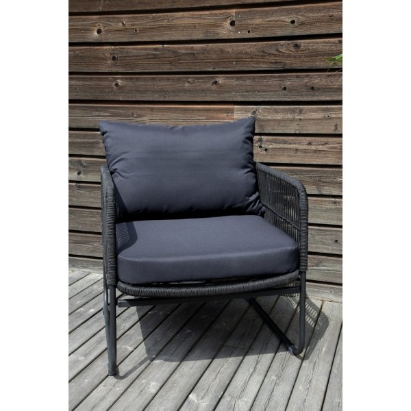 Groupe de canapés Utah - Noir Groupe de canapés Utah - Noir