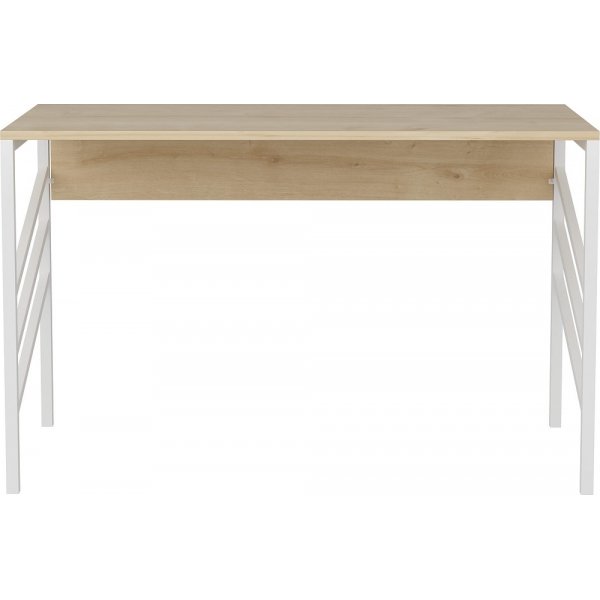Josephine skrivbord 120 x 60 cm - Vit/ek Josephine skrivbord 120 x 60 cm - Vit/ek