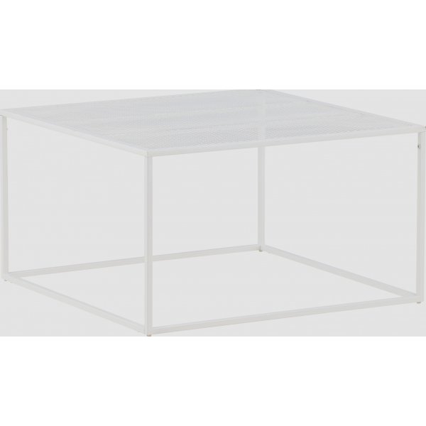 Netz soffbord 80 x 80 cm - Vit Netz soffbord 80 x 80 cm - Vit