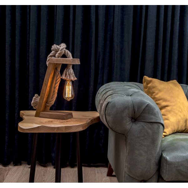 Lampe de table Lumina - Marron/or Lampe de table Lumina - Marron/or